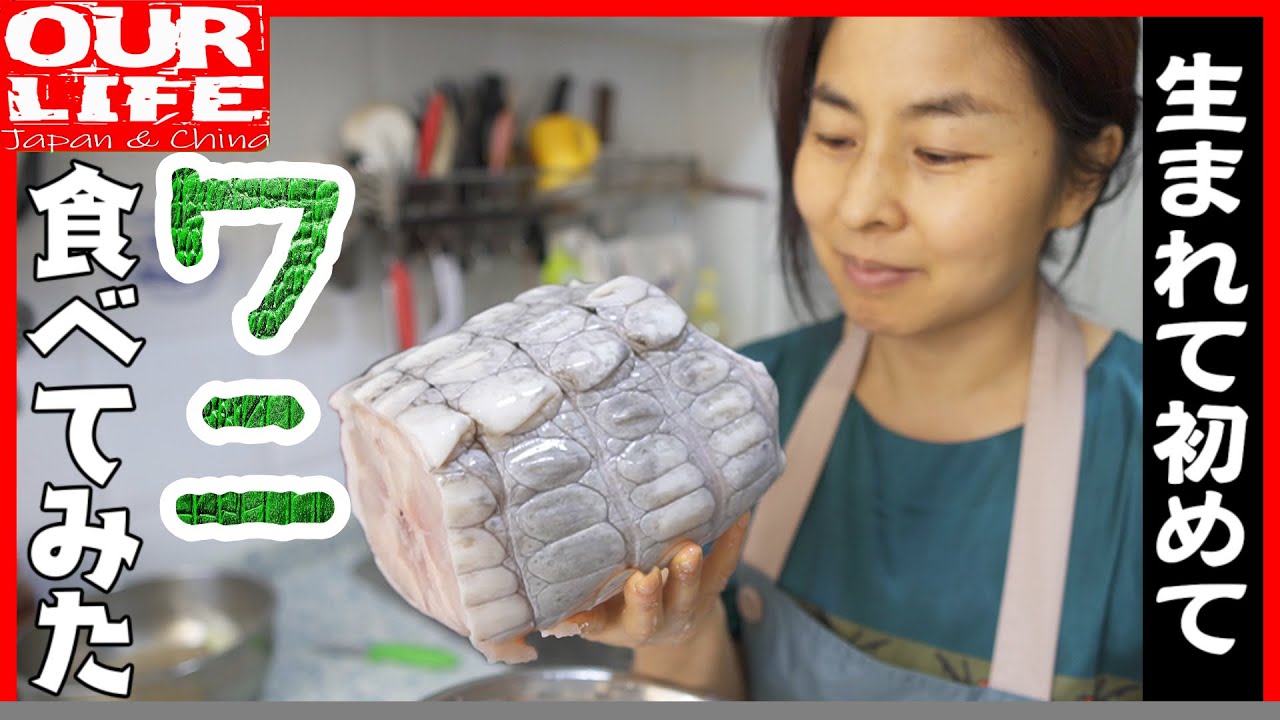 【レア食材】ワニ肉を角煮にして食べてみた!! その他中国の家庭料理も!!