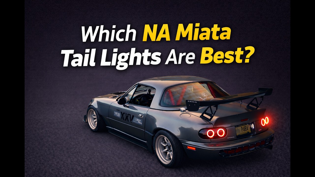 Какие задние фонари для Miata NA ЛУЧШИЕ?
