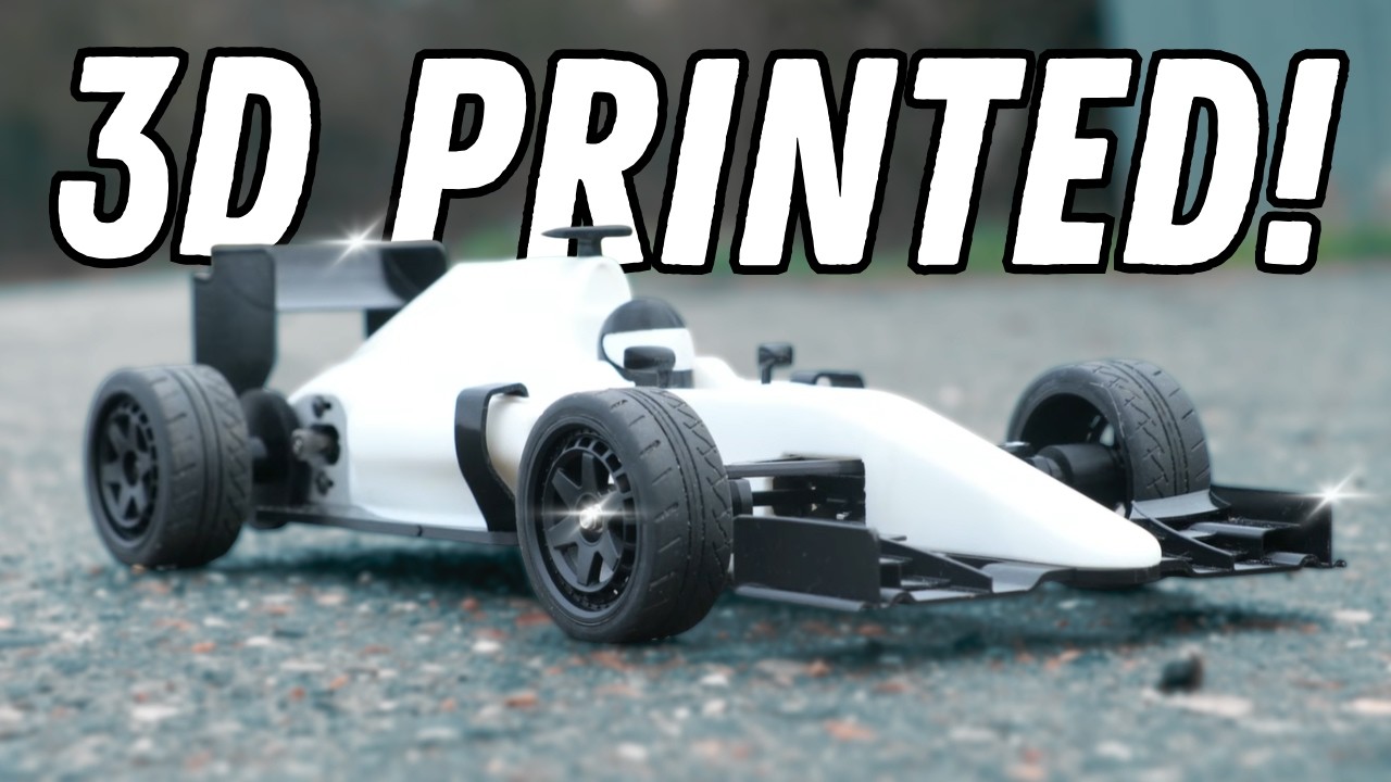 I 3D Printed an F1 RC Car… it’s GREAT! 