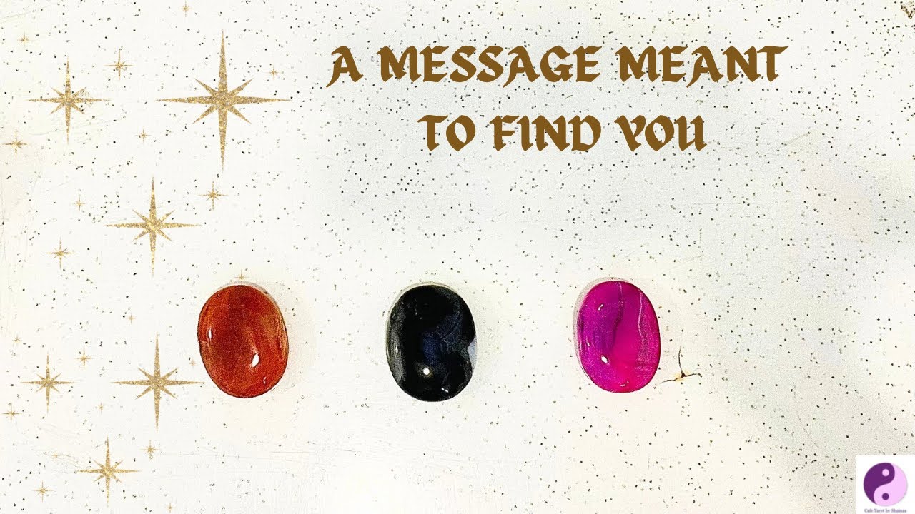 **PICK A CARD**”A MESSAGE MEANT TO FIND YOU”⭐️💌📮