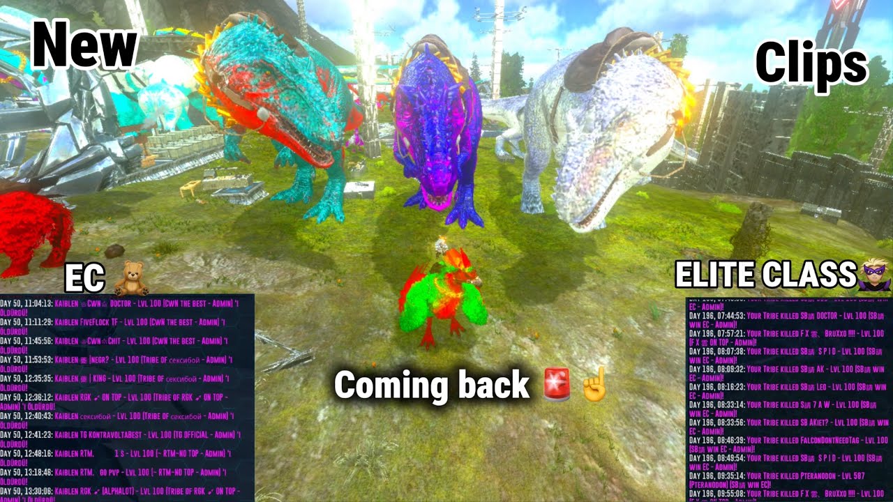 Ark mobile - PvP no raid/EliteClass🚨☝️