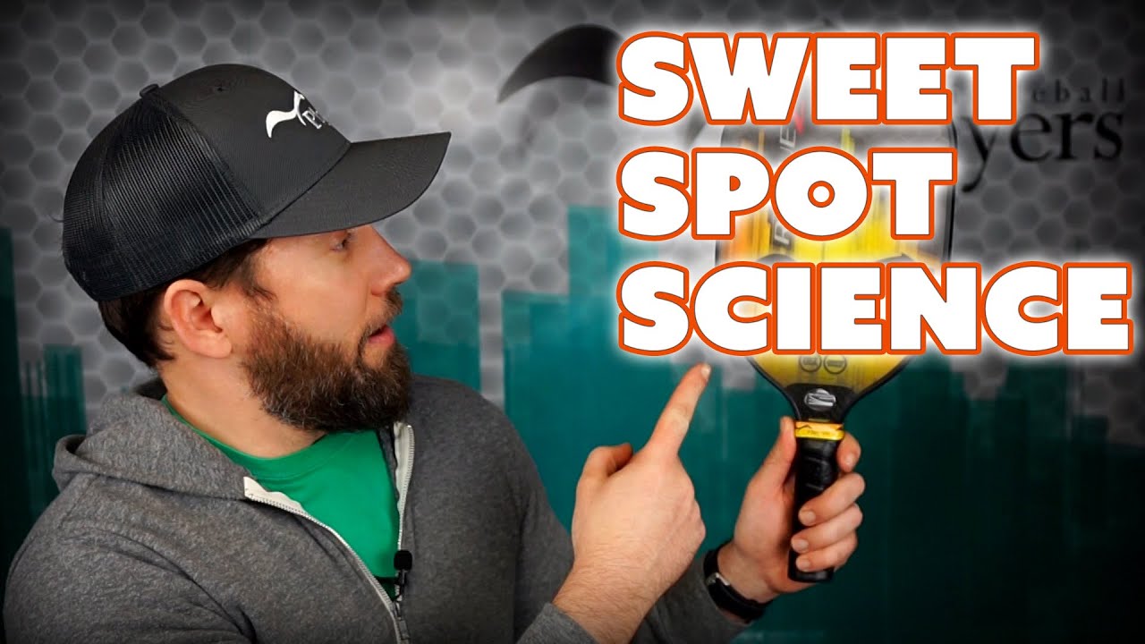 Pickleball Paddle Sweet Spot Science