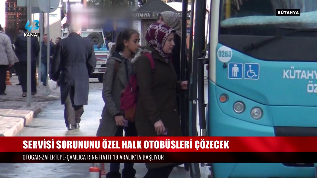 SERVİSİ SORUNUNU ÖZEL HALK OTOBÜSLERİ ÇÖZECEK