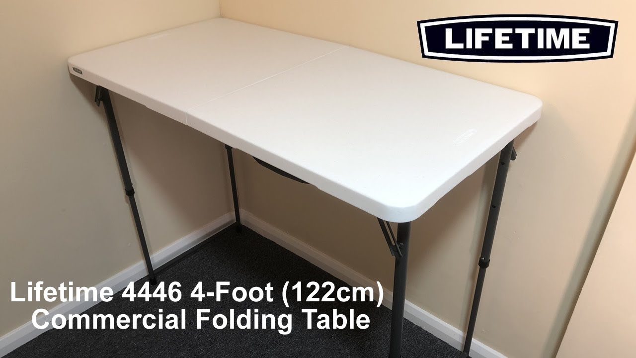 Lifetime 4446 4 Foot/122cm Commercial Folding Table - Review
