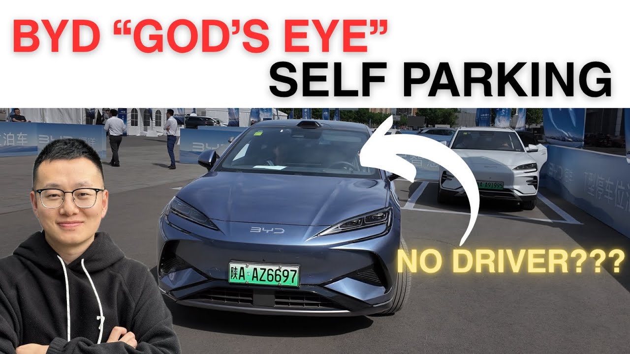 BYD God's Eye Self-Parking Tested! - Can This Car Really Park Itself Flawlessly?