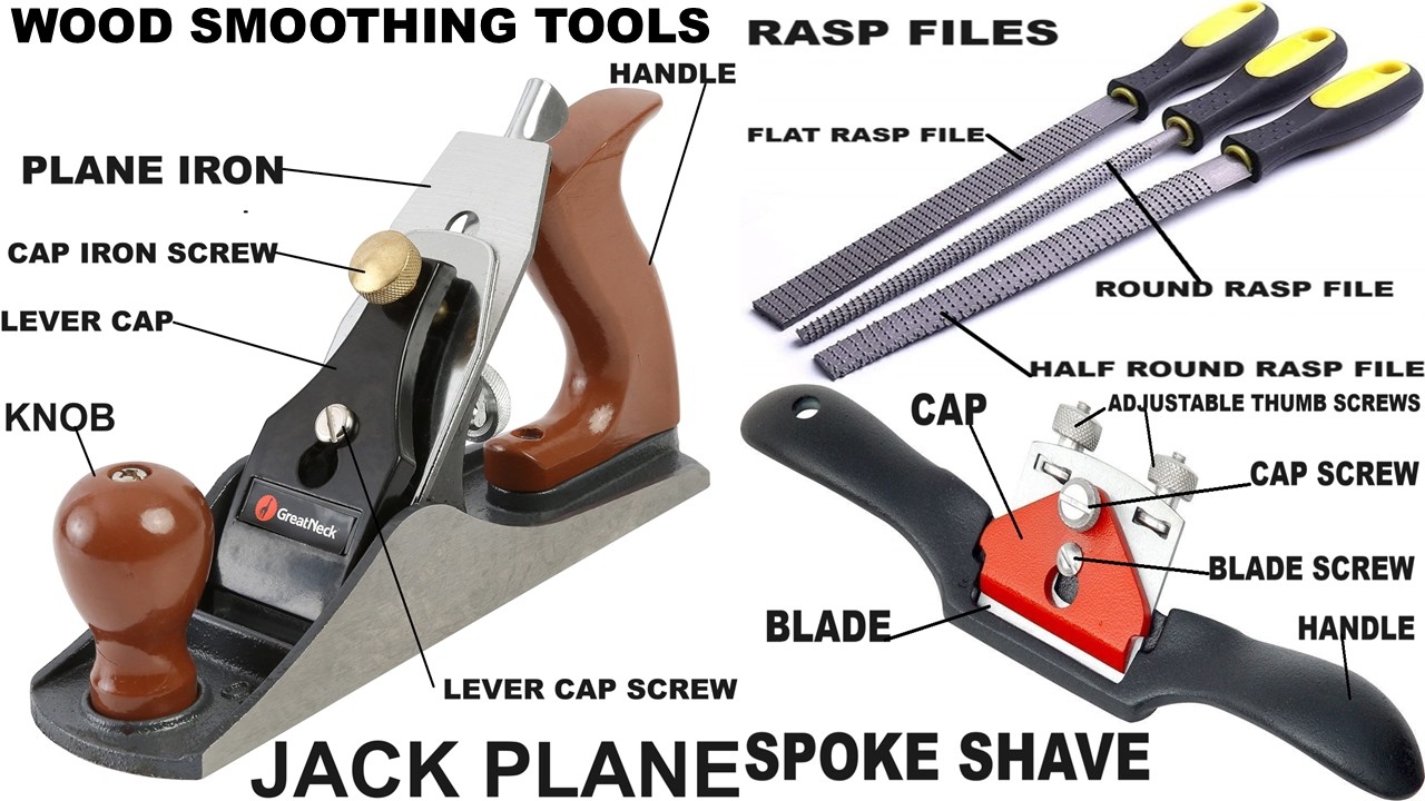 WOOD SMOOTHING TOOLS AND EQUIPMENT