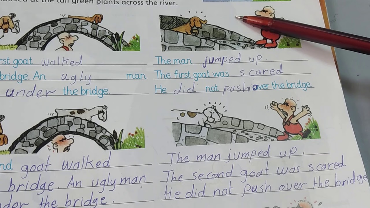 class composition page. 37  الصف الثالث writing story English world