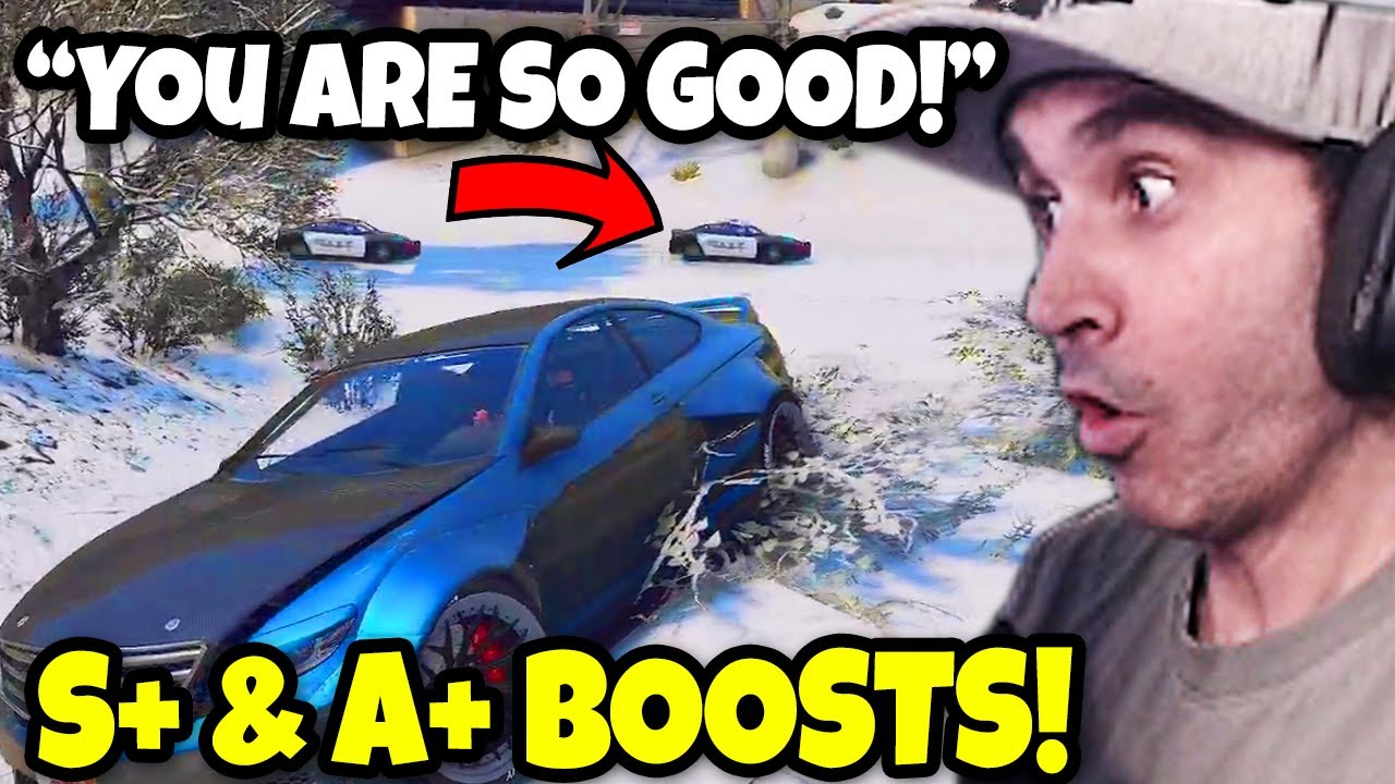 Summit1g OUTPLAYS COPS In S+ & A+ BOOSTS In A ROW And Gets Back To S++! | GTA 5 NoPixel RP