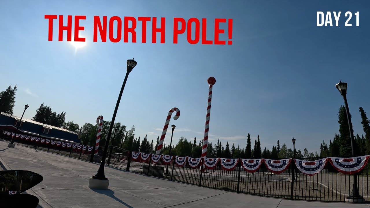 The North Pole???  Yamaha Tenere 700 to Alaska Ep: 17.