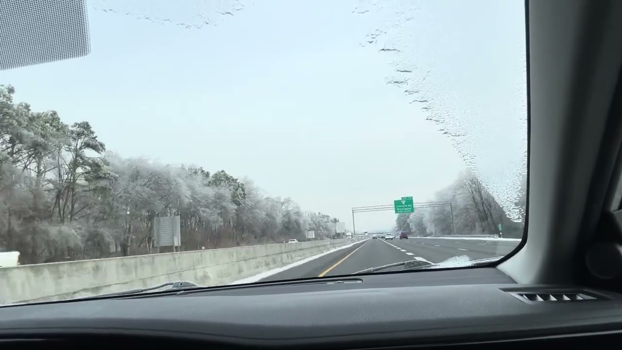 2 Honks in First 2 Min: Asleep Driver & I-65 Merge Idiot – Nashville Ice Aftermath POV