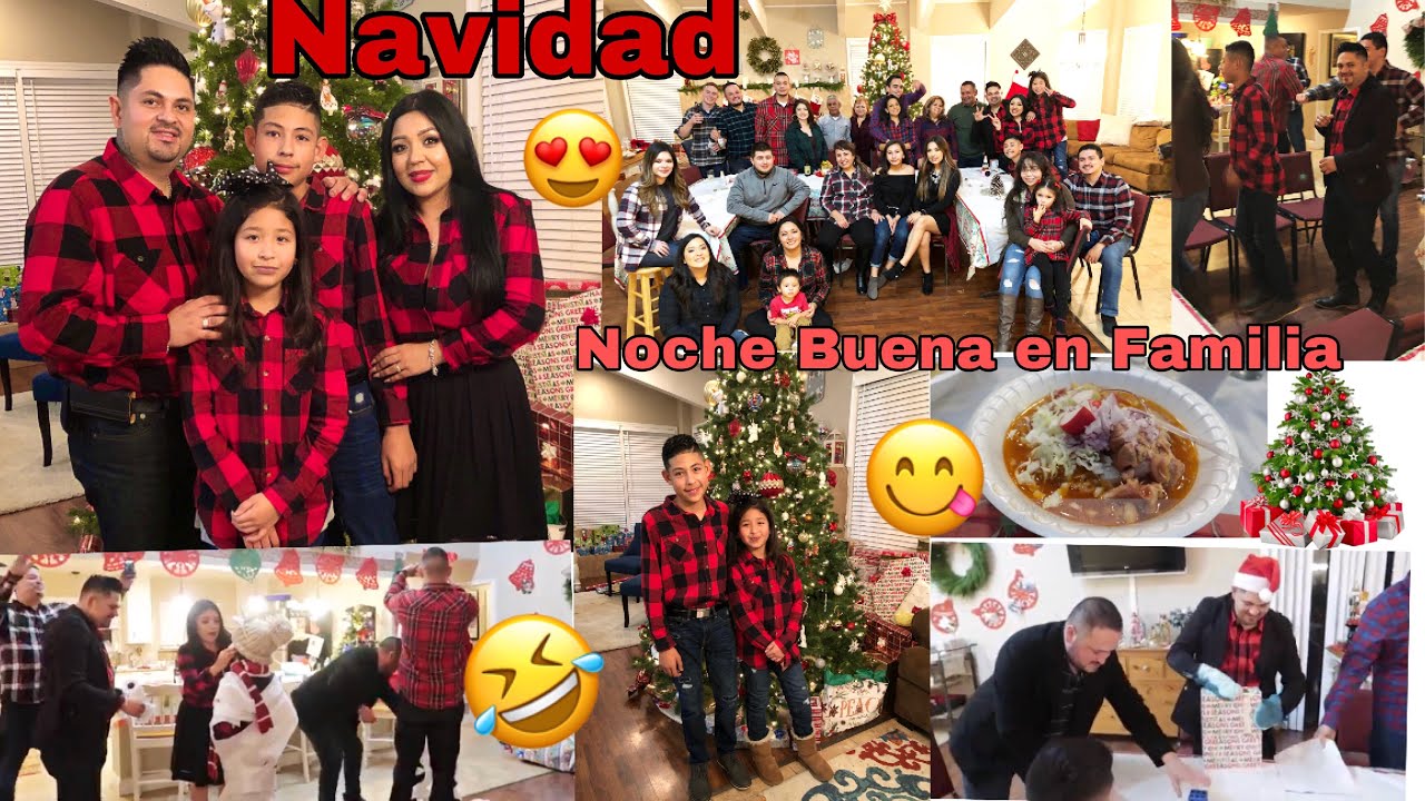 Noche Buena en Familia /Baile -Juegos-Comida-Regalos / Navidad 🎄