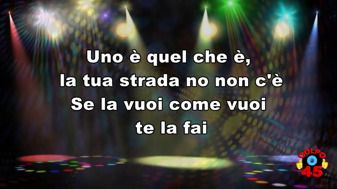 TUTTO MATTO - Lorella Cuccarini (karaoke)