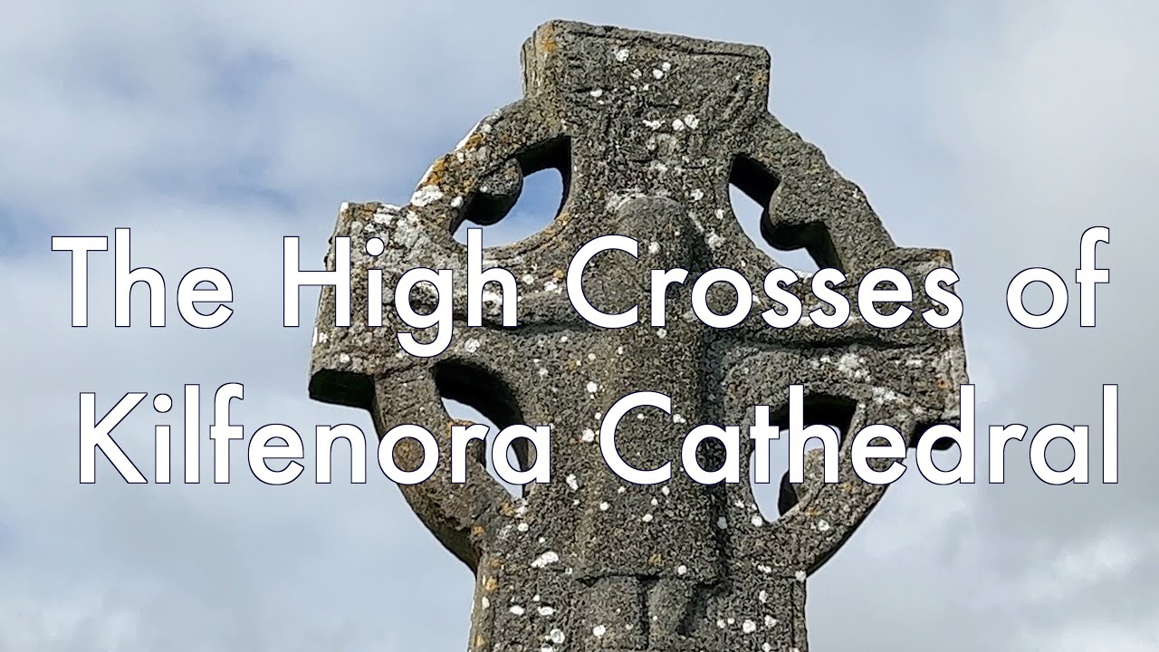 The High Crosses of Kilfenora Cathedral In 3D 4K - County Clare, Ireland