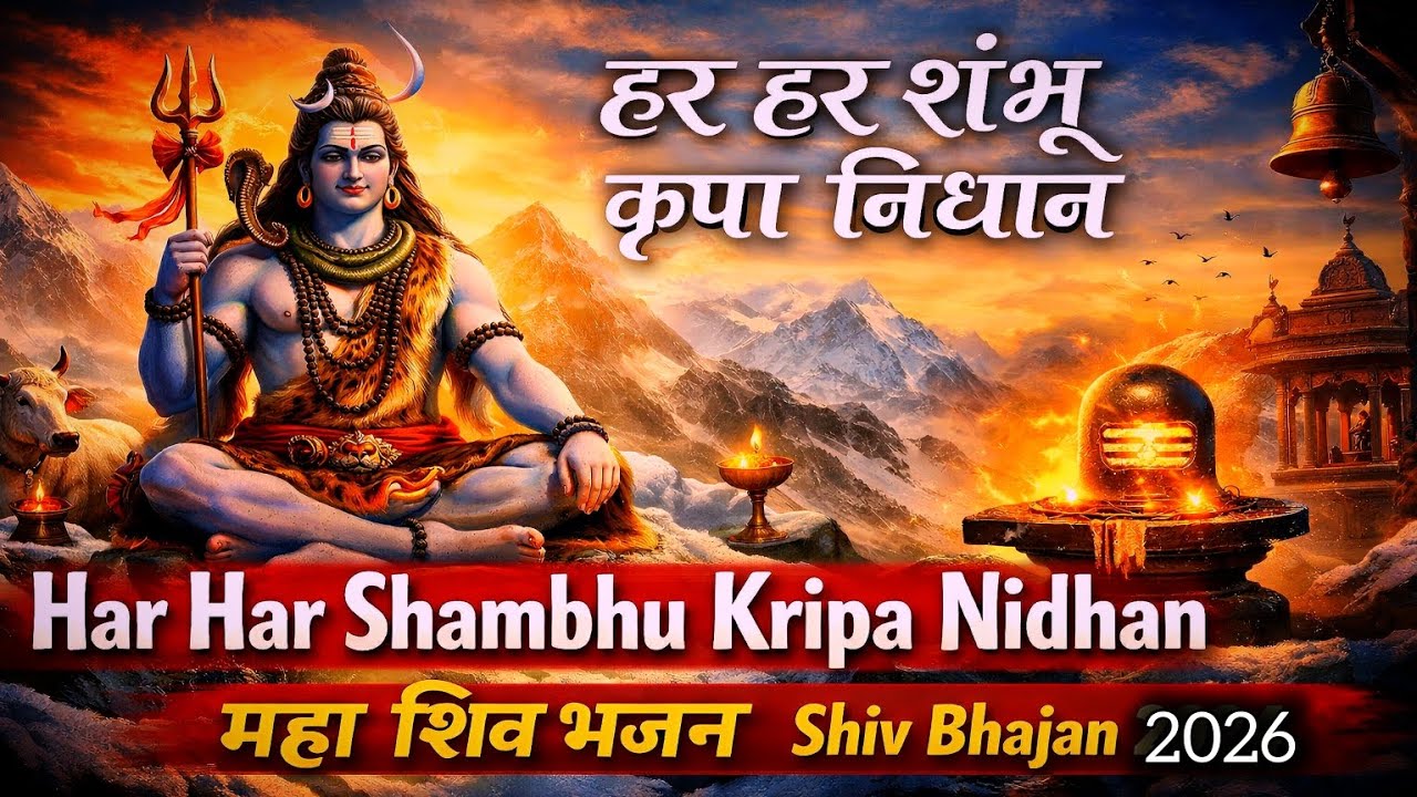 हर हर शंभू कृपा निधान | Powerful Shiv Bhajan | Har Har Mahadev Song | Bholenath Bhajan 2026