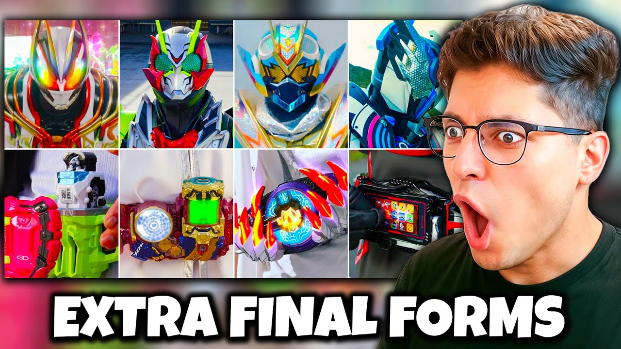 FIRST TIME Watching ALL KAMEN RIDER EXTRA FINAL FORMS!