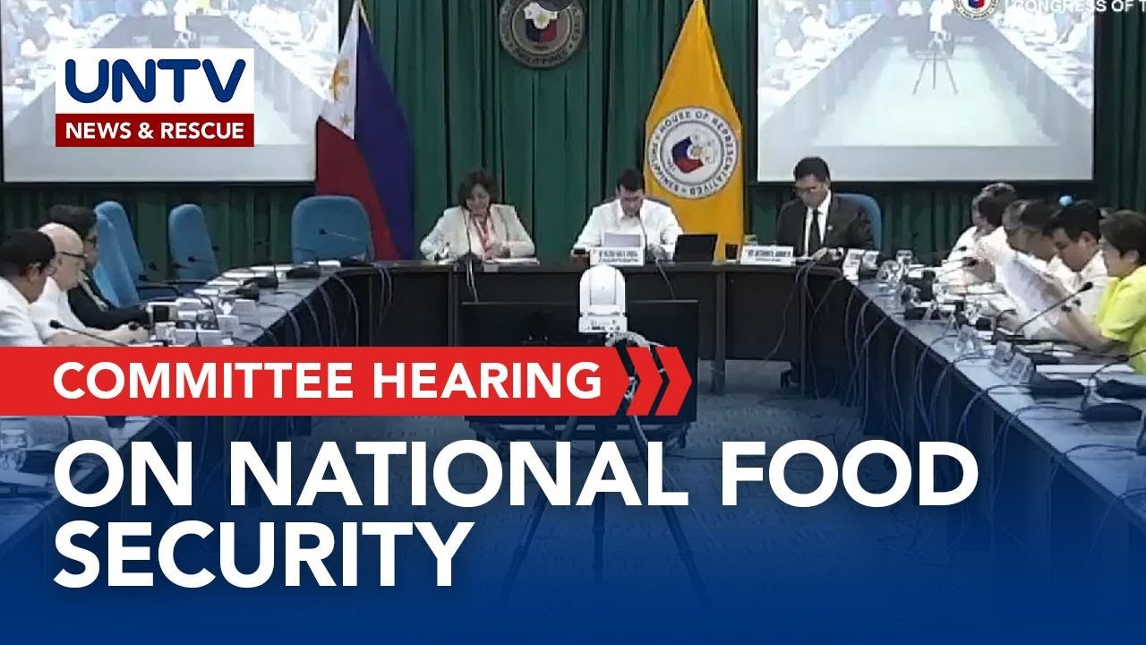 House Committee Hearing on National Food Security I Dec. 2, 2025