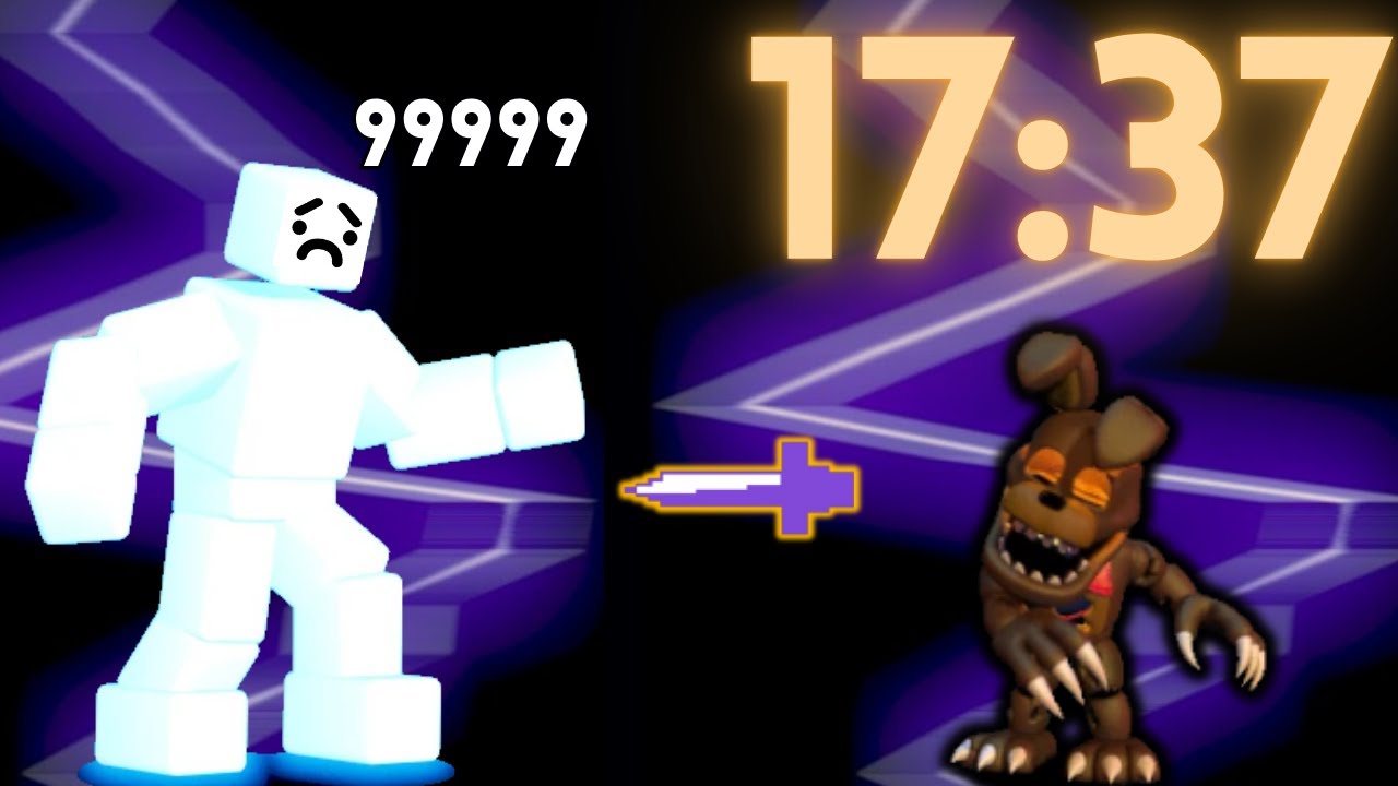 FNaF World - Hard Mode Adventure Speedrun in 17:37!