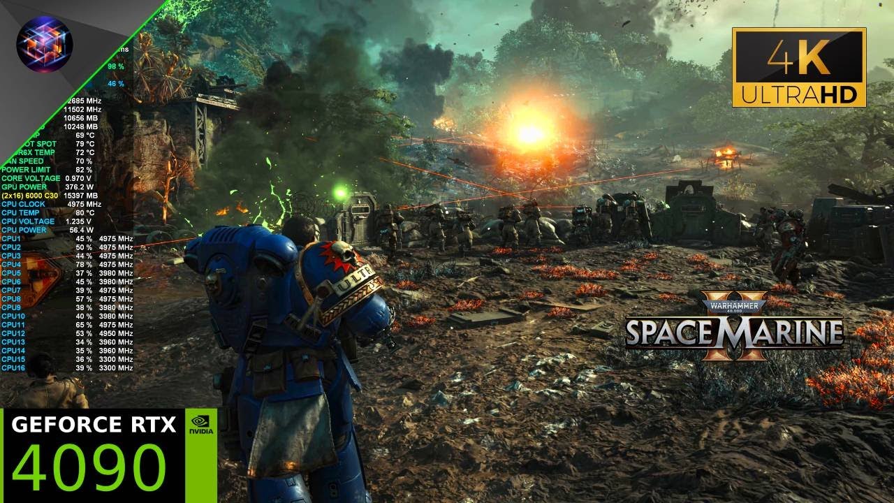 Warhammer 40,000: Space Marine 2 [4K] DLAA | RTX 4090 | Ryzen 7 7800X3D