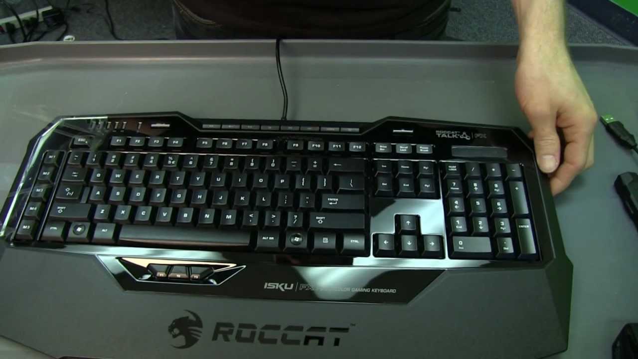 Roccat ISKU FX Gaming Keyboard Unboxing & First Look Linus Tech Tips