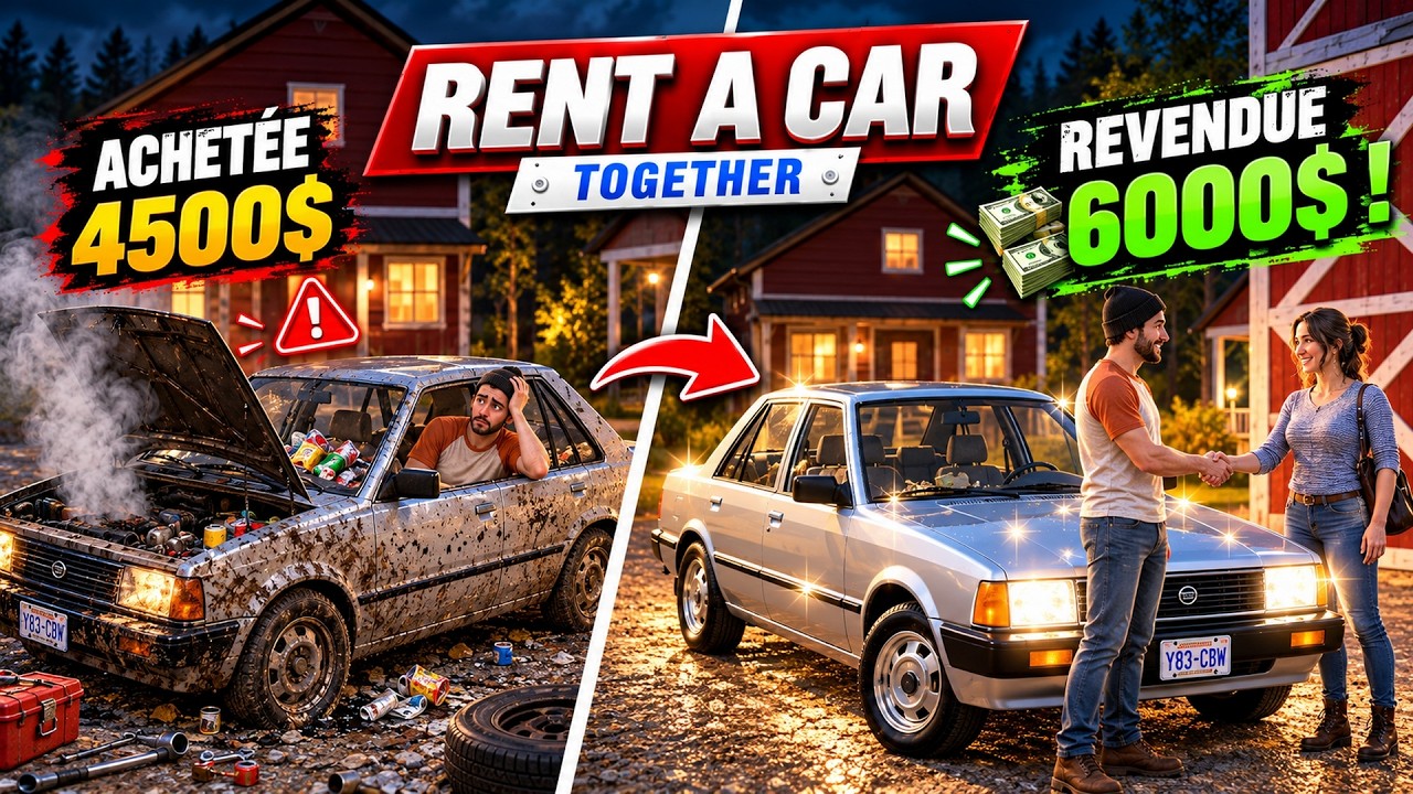 Rent A Car Together Demo 🚗 J&rsquo;ACH&Egrave;TE UNE &Eacute;PAVE ET JE LA REVENDS PLUS CHER !