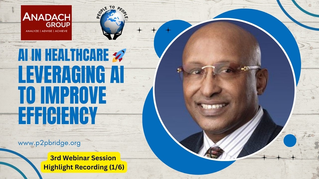 AI: Leveraging AI to Improve Efficiency in Healthcare Delivery | 3rd Session 1/6