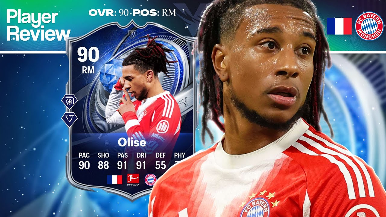 90 TOTY HM OLISE — это нечто особенное 👀🔥
