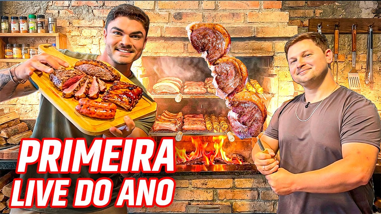 PRIMEIRO CHURRASCO EM LIVE DO ANO!