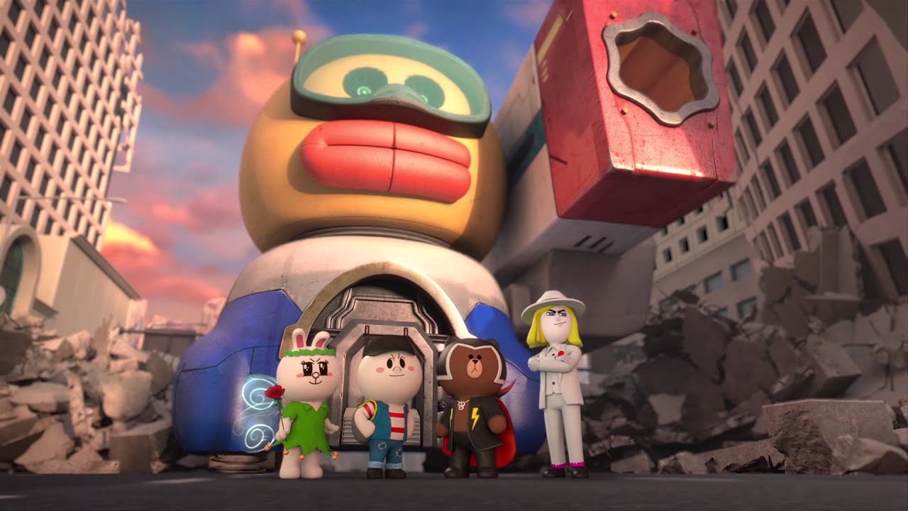 [LINE Rangers 銀河特攻隊] 第二季故事 劇場版PART I