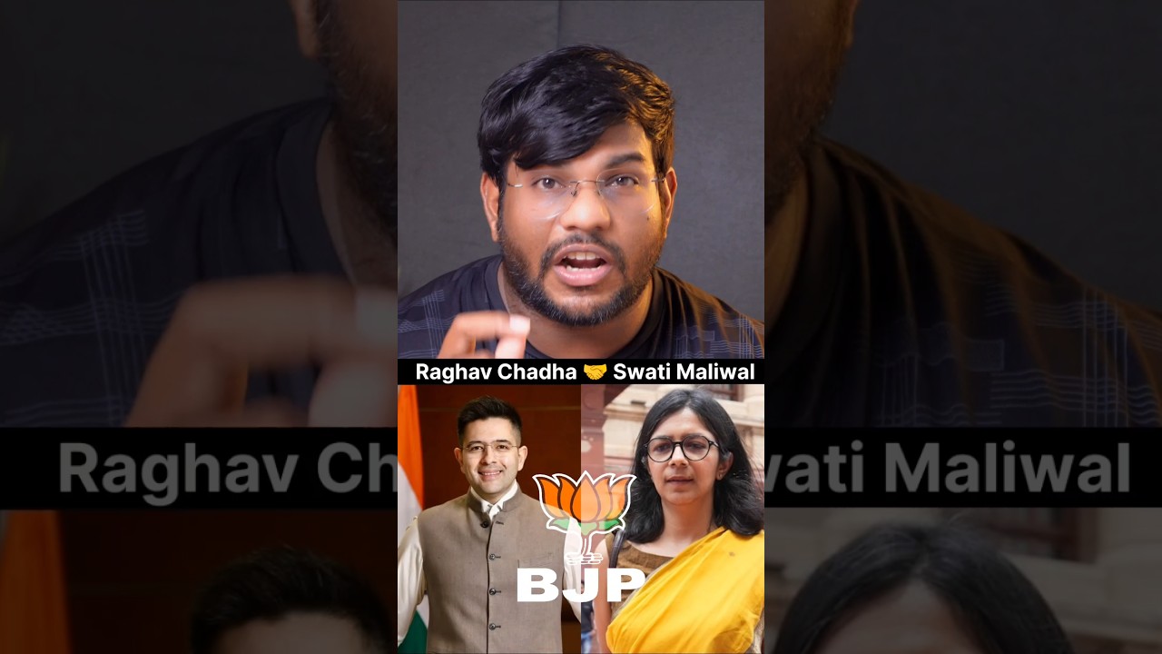 Raghav Chadha 🤝 Swati Maliwal #delhi#aap#aapdelhi#raghavchadha#swatimaliwal#punjab#arvindkejriwal