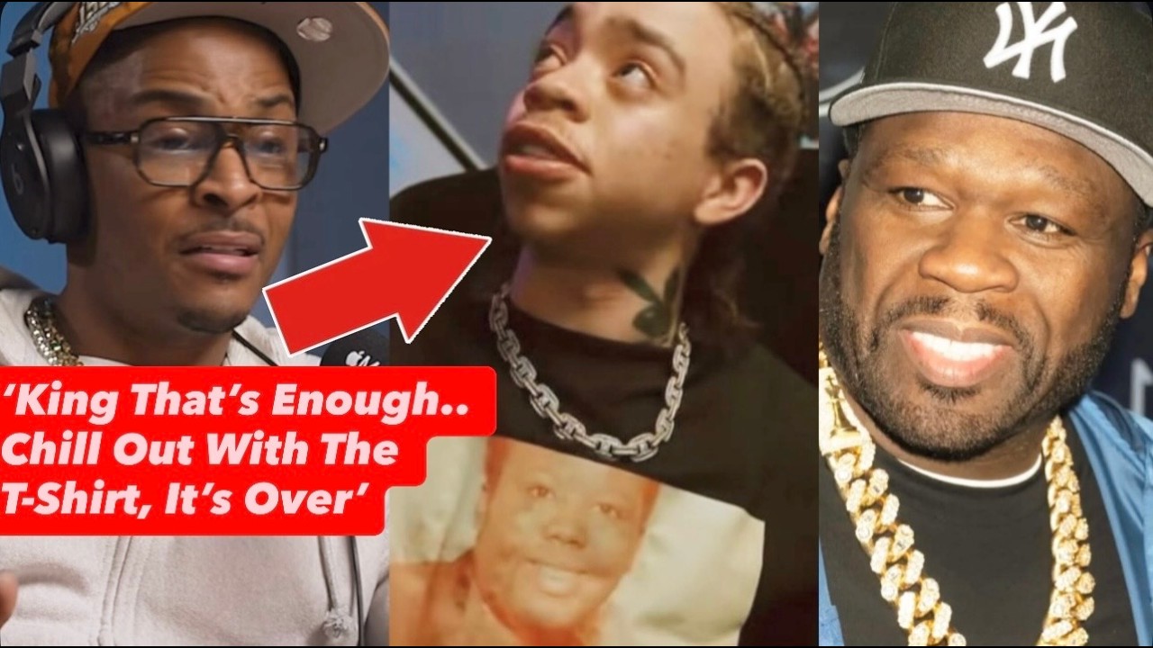 T.I CHECKS Son KING After DISSING 50 CENT Deceased MOM & Putting Her Face On T-Shirt