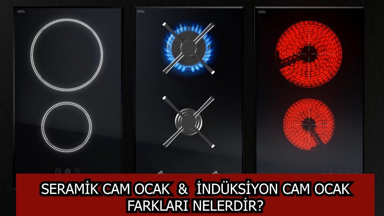 İNDÜKSİYON OCAĞI NEDEN TERCİH ETMELİSİNİZ. SERAMİK CAM OCAK İLE FARKLARI NELERDİR?