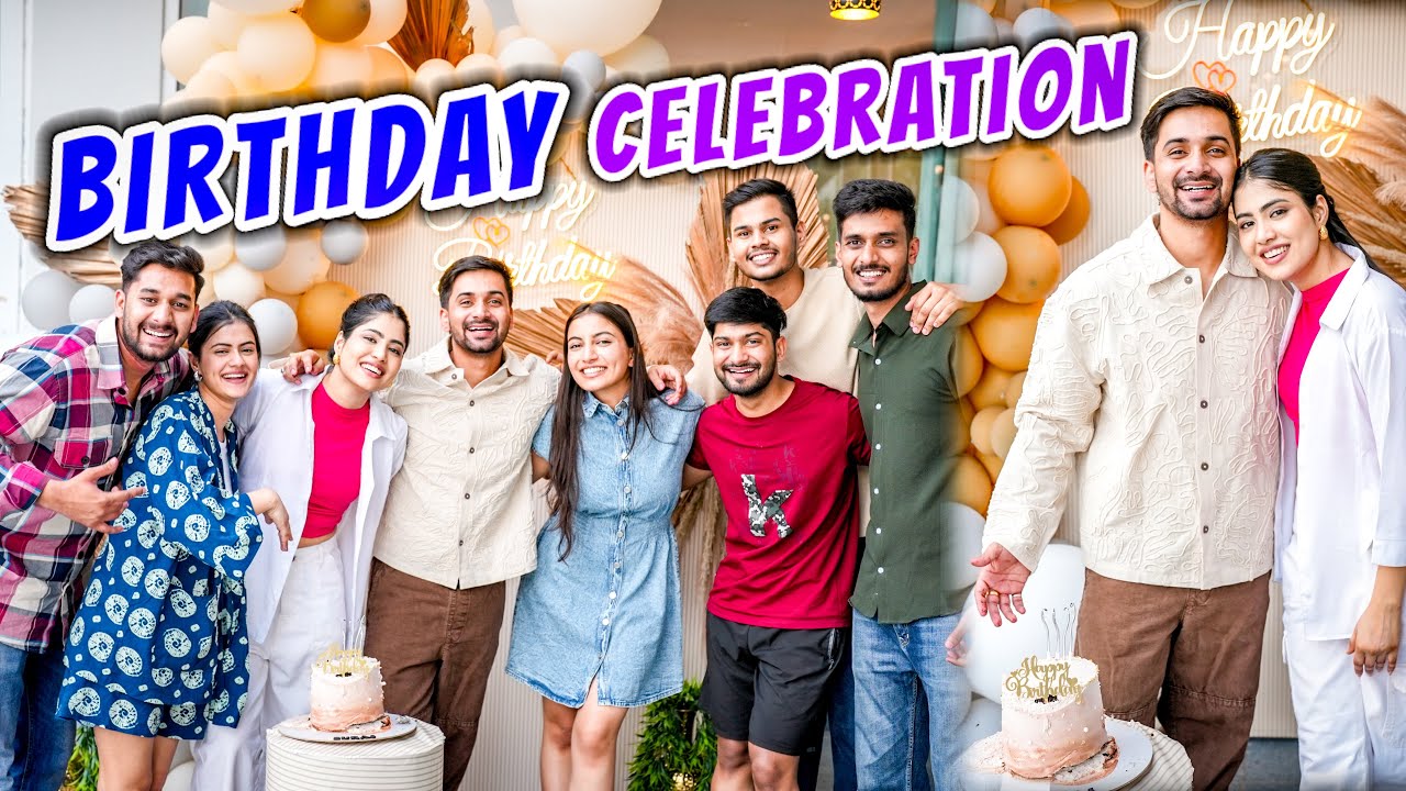 Farm house par kiya birthday celebrate