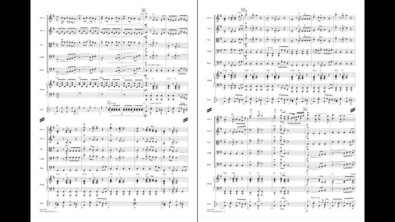 Don't Stop Believin' arranged by Larry Moore