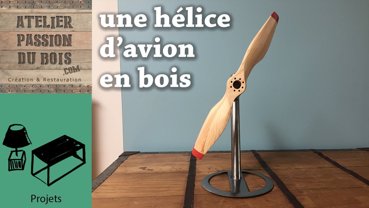 HELICE D'AVION EN BOIS | WOOD PROPELLER [feat Renaud Bauer]