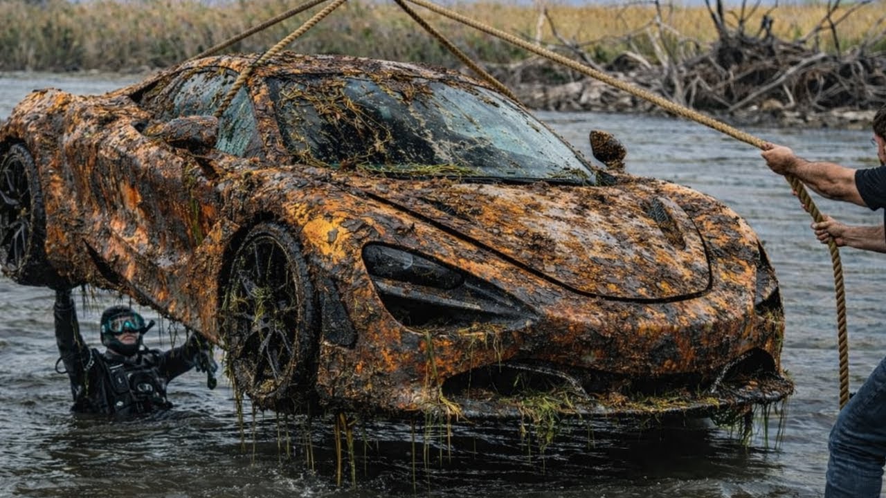 ASMR Car Restoration | McLaren 720S Full Restoration From Rust Showroom Luxury