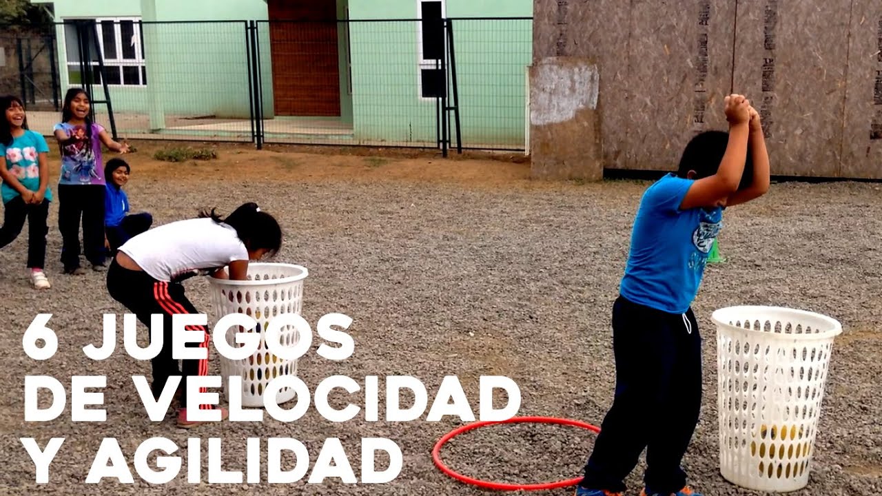 Set de 6 juegos de velocidad y agilidad