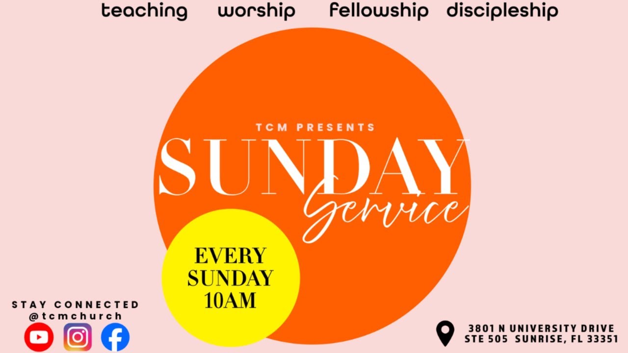 Get Caught up with a Message from Prosnel Prosper | TCM Church