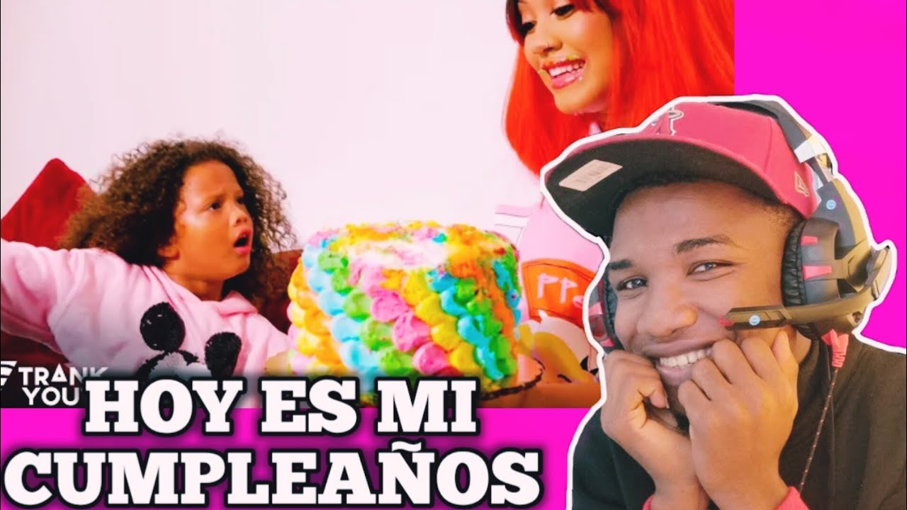 REACCION a HOY ES MI CUMPLEAÑOS - ROJA & CHELLMY (VIDEO OFICIAL) Chellmy & Roja