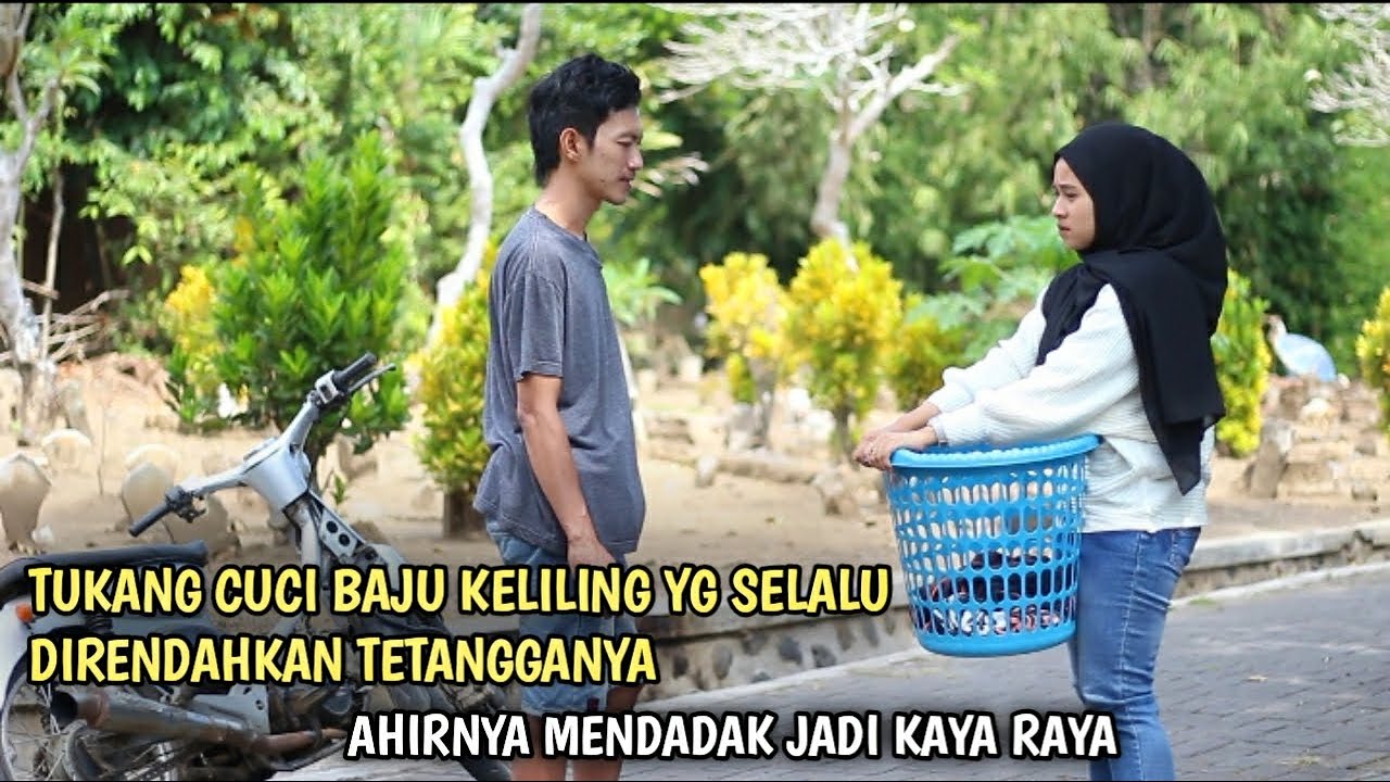 TUKANG CUCI BAJU KELILING YANG SELALU DIRENDAHKAN TETANGGANYA,AKHIRNYA MENDADAK JADI KAYA RAYA