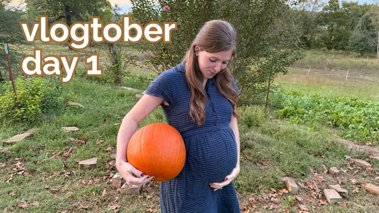 Vlogtober 2025: День 1 | Кухонные проекты до рождения ребёнка