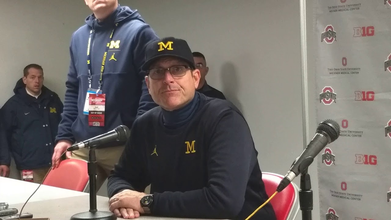 Harbaugh post OSU