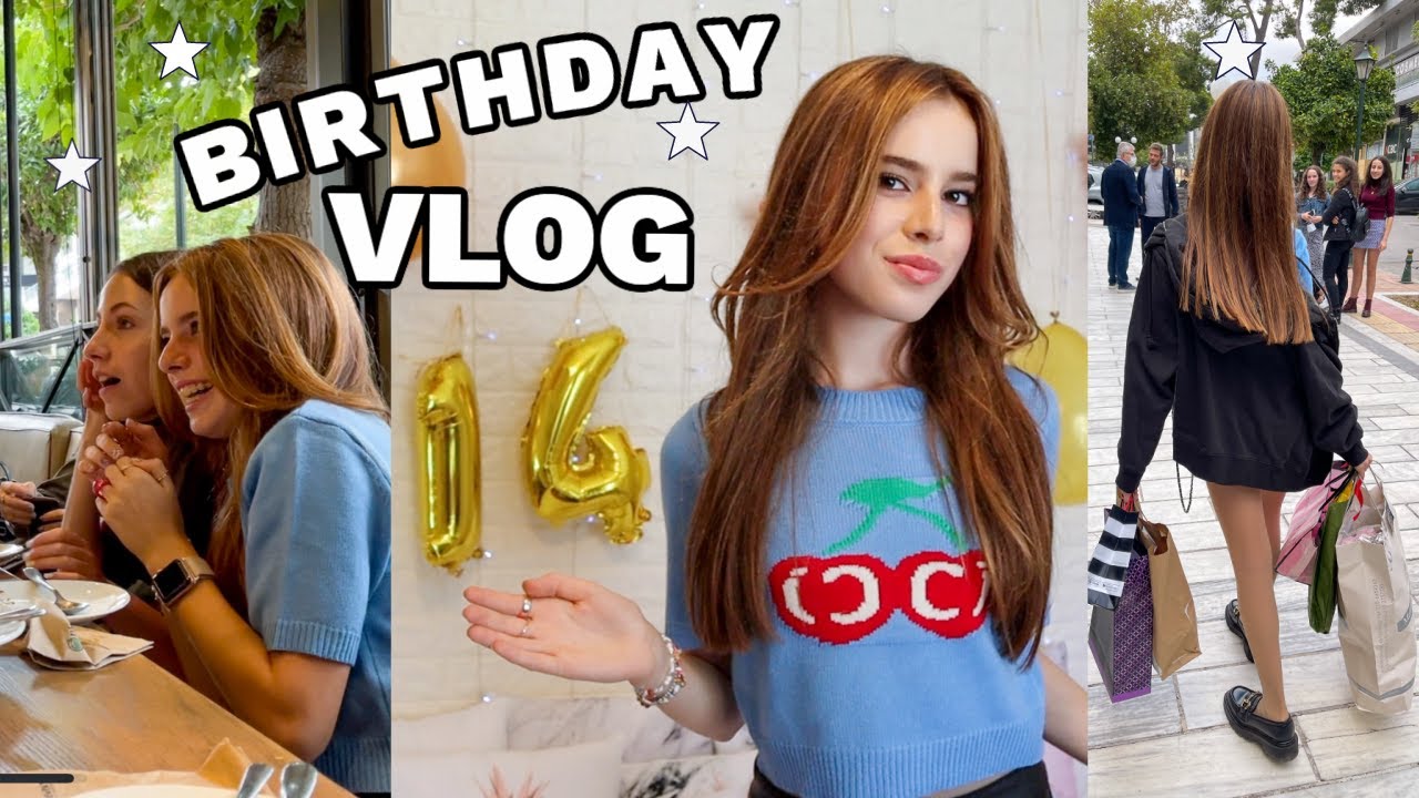 VLOG από τα γενέθλια μου