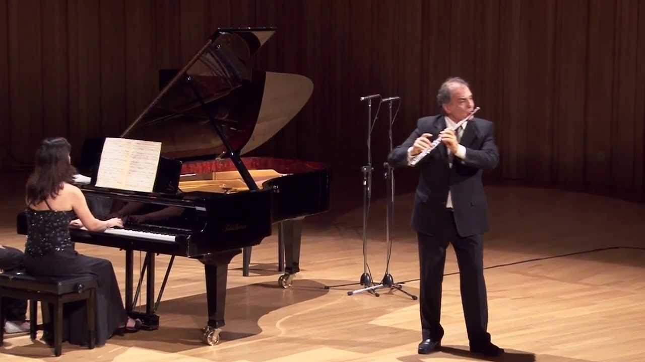 J.S. Bach: Sonata in E major para flauta y piano /  Claudio Barile - Paula Peluso - Usina del Arte
