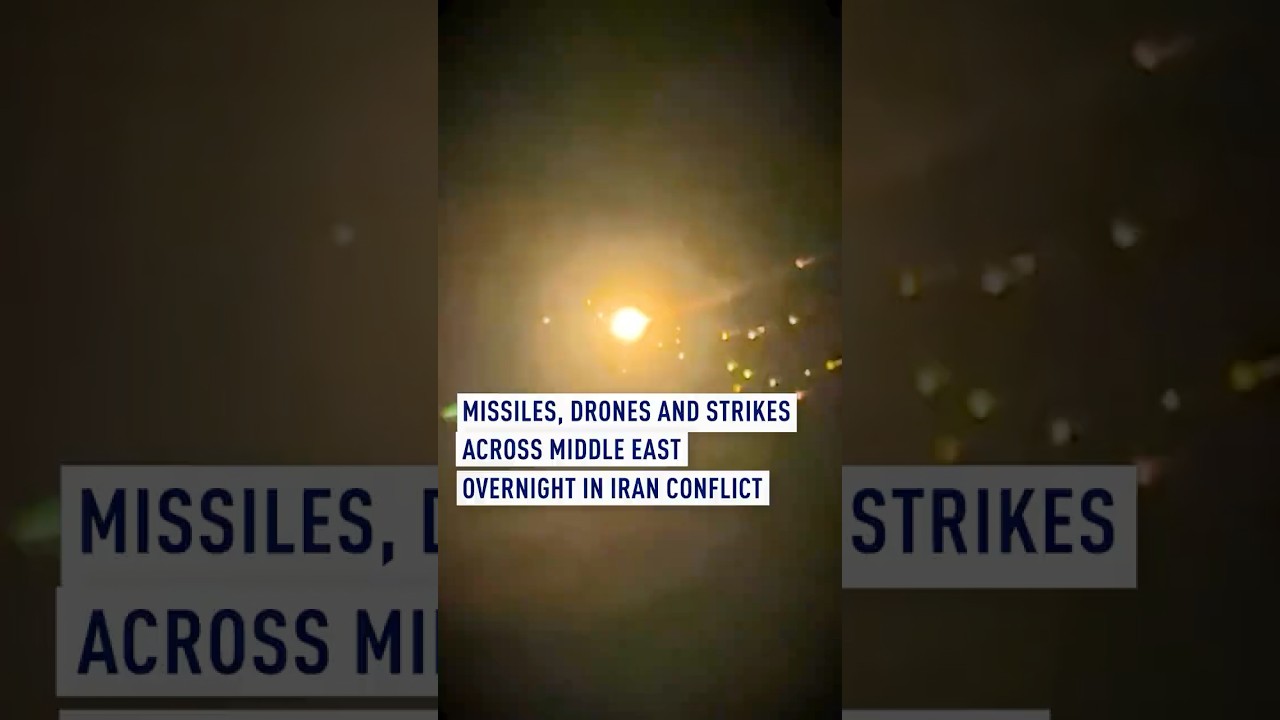 Missiles, drones and strikes reported across Middle East overnight in Iran conflict