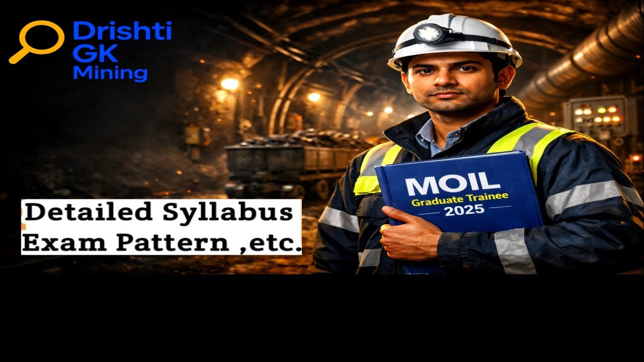 MOIL Graduate Trainee कैसे बनें? Syllabus + Preparation Plan 2026 (Mining Special)