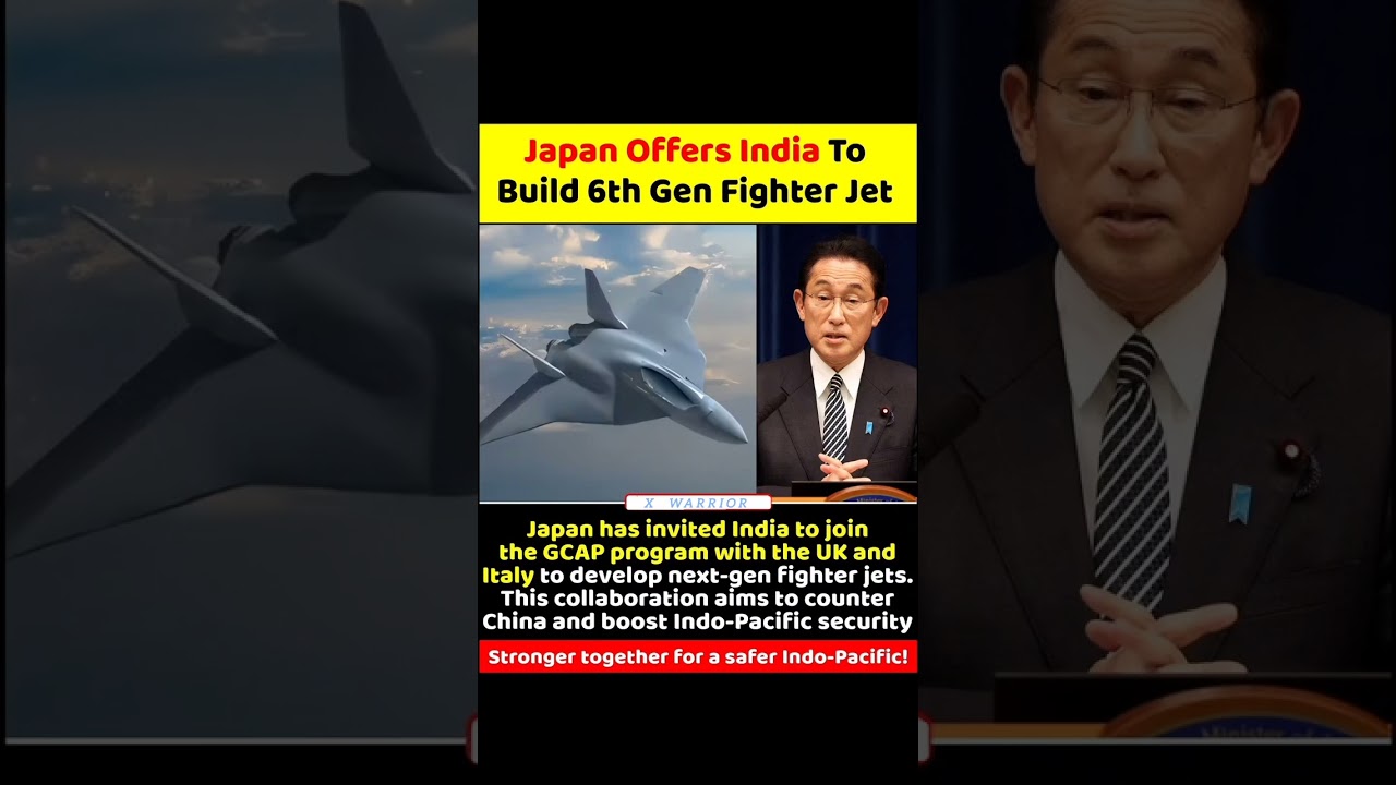 Japan&rsquo;s SHOCKING Offer to India &ndash; 6th Gen Fighter Jet Alliance Begins!