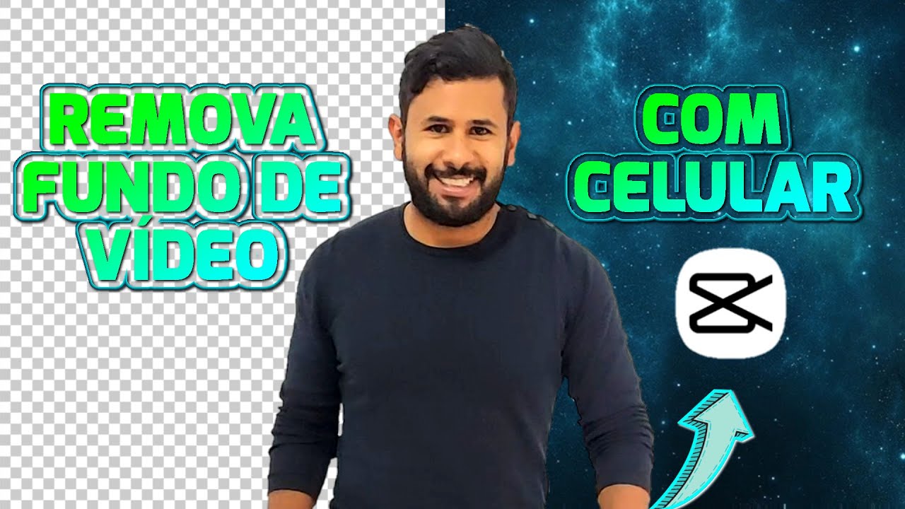 Como Remover FUNDO DE VÍDEO pelo CELULAR [Sem Chromakey]