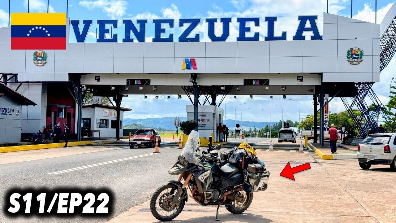 Vou para a VENEZUELA DE MOTO [LA GRAN SABANA] - S11/EP22