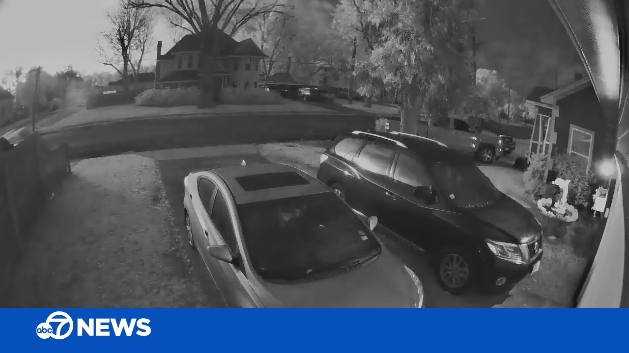 Impact and thunderous sound of Texas explosion caught on camera