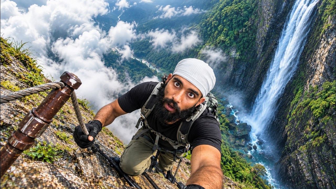I Risked My Life Exploring The Wettest Place On Earth | MEGHALAYA,INDIA 🇮🇳